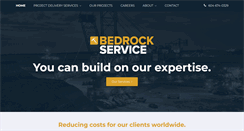 Desktop Screenshot of bedrock-service.com